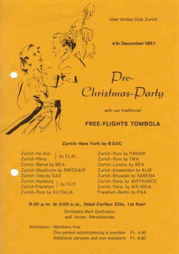 Pre-Christmas-Party 1957